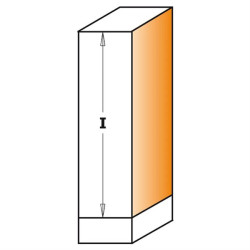 D:19x50,8mm,B:19mm,S:12mm, ořezávací fréza šikmé zuby pozitivně-negativní, C90669041B, CMT