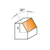 D:27x9mm,L:55mm,S:8mm, kombinovaná fréza - 30°, C90926011, CMT