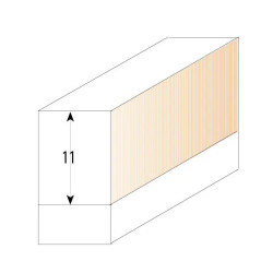 D:12,7x11mm,L:58,1mm,S:8mm, ořezávací diamantová fréza, C90612861, CMT