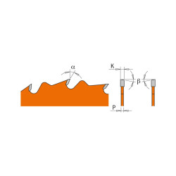 D:200x2,8mm,d:30mm,Z:24, Pilový kotouč pro elektronářadí, C29020024M, CMT