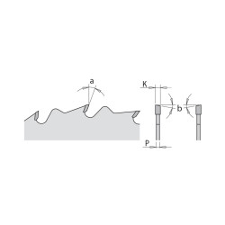 D:250x3,2mm,d:30mm,Z:48, Pilový kotouč pro podélné a příčné řezy, C28504810M, CMT Industrial, odhlučněný