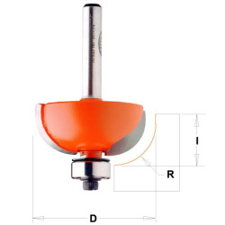 R14,3-D:50,8x12,7mm,S:12mm, Zaoblovací fréza vypouklá, C93795511, CMT