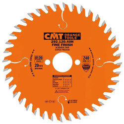 D:160x2,2mm,d:20mm,Z:40, Pilový kotouč pro elektronářadí, finální řez, C29216040H, CMT Orange