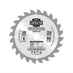 D:190x2,2mm,d:30mm,Z:24+Z:40, Sada Contractor Pilových kotoučů na dřevo 3 ks, C-K190M-X03, CMT