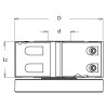 D:125x30mm,d:30mm,Z:4,V:4, ALU, MAN, Falcovací fréza s rovnými zuby, F608-12130, IGM