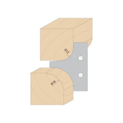 R15-R20-D:147mm,d:40mm,Z2, ALU, MAN, Multirádiusová zaoblovací fréza, C69400440, CMT