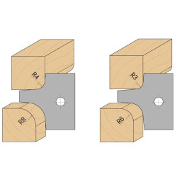 R5-R10-D:113mm,d:30mm,Z2, ALU, MAN, Multirádiusová zaoblovací fréza, C69400330, CMT