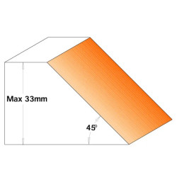 D:150mm,d:30mm,Z2, ALU, MAN, Úhlová fréza 45°, C69400230, CMT