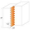 D:105x50mm,d:30mm,Z2, ALU, MAN, Fréza na spoje spárovky, C69400830, CMT