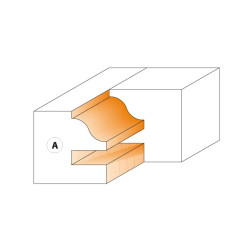 D:120mm,d:30mm,Z2, ALU, MAN, Profil-kontra fréza na rám, C69401430, CMT