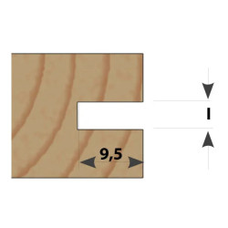 D:31,8x6mm,L:64,8mm,S:8mm, Talířová drážkovací fréza, M122-36081, IGM