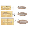 D:37,2x3,95mm,L:63,2mm,S:8mm, Drážkovací fréza pro lamelové spoje sada, M122-94081, IGM