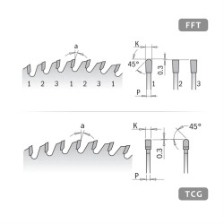 D:220x3,2mm,d:30mm,Z:63, Pilový kotouč na lamino a DTD, C28106309M, CMT XTreme