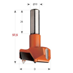 D:16mm,S:10x26mm,L:57,5mm, P , Sukovník pro kolíkovačky, C31716011, CMT