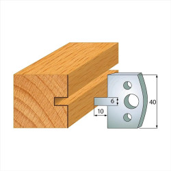 š:40x4mm, Pár nožů, profil...