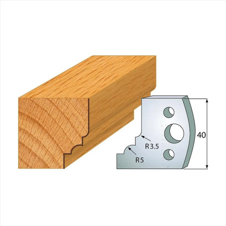 š:40x4mm, Pár nožů, profil 020, F026-020, IGM SP