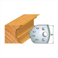 š:40x4mm, Pár nožů, profil...