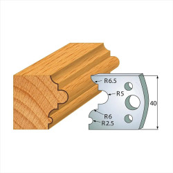 š:40x4mm, Pár nožů, profil...