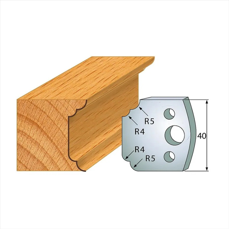 š:40x4mm, Pár nožů, profil 042, F026-042, IGM SP