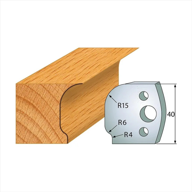 š:40x4mm, Pár nožů, profil 047, F026-047, IGM SP