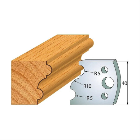 š:40x4mm, Pár nožů, profil 052, F026-052, IGM SP