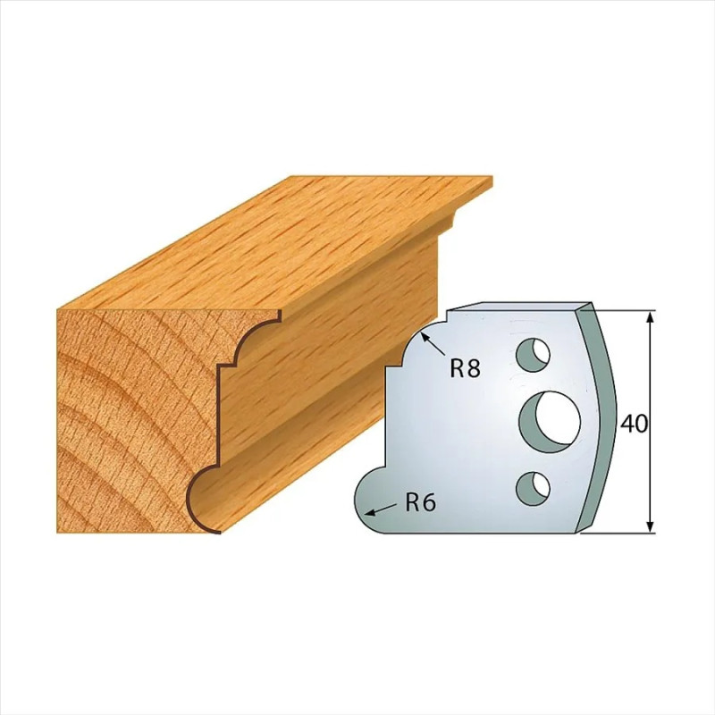 š:40x4mm, Pár nožů, profil 053, F026-053, IGM SP