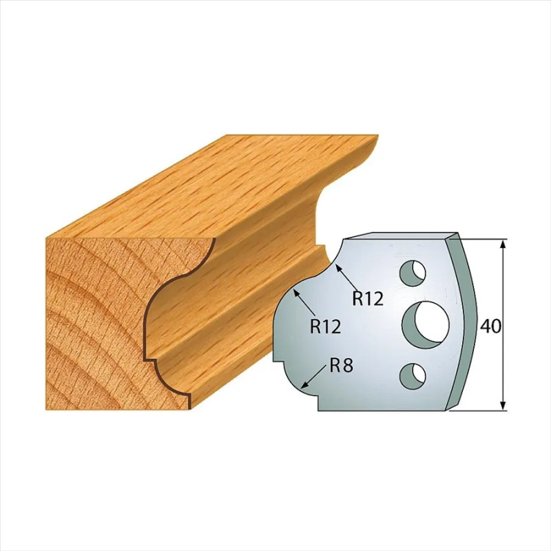 š:40x4mm, Pár nožů, profil 061, F026-061, IGM SP