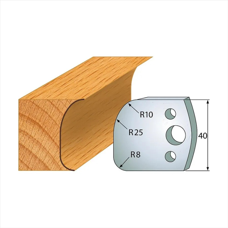 š:40x4mm, Pár nožů, profil 062, F026-062, IGM SP