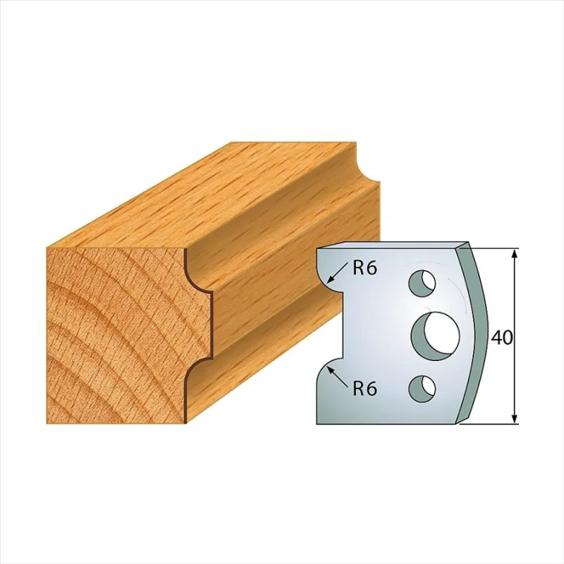 š:40x4mm, Pár nožů, profil 063, F026-063, IGM SP