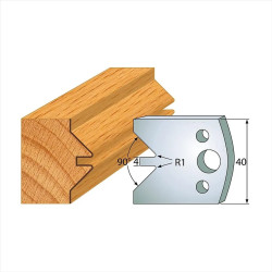 š:40x4mm, Pár nožů, profil...