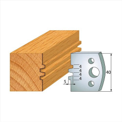 š:40x4mm, Pár nožů, profil...