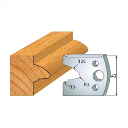 š:40x4mm, Pár nožů, profil...