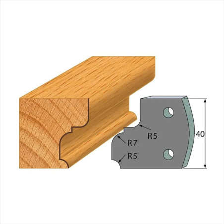 š:40x4mm, Pár omezovačů, profil 082, F027-082, IGM SP