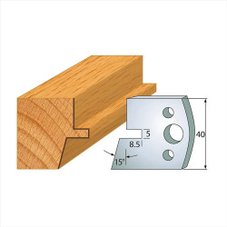 š:40x4mm, Pár nožů, profil 085, F026-085, IGM SP