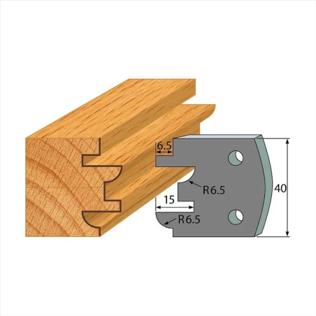 š:40x4mm, Pár omezovačů, profil 096, F027-096, IGM SP