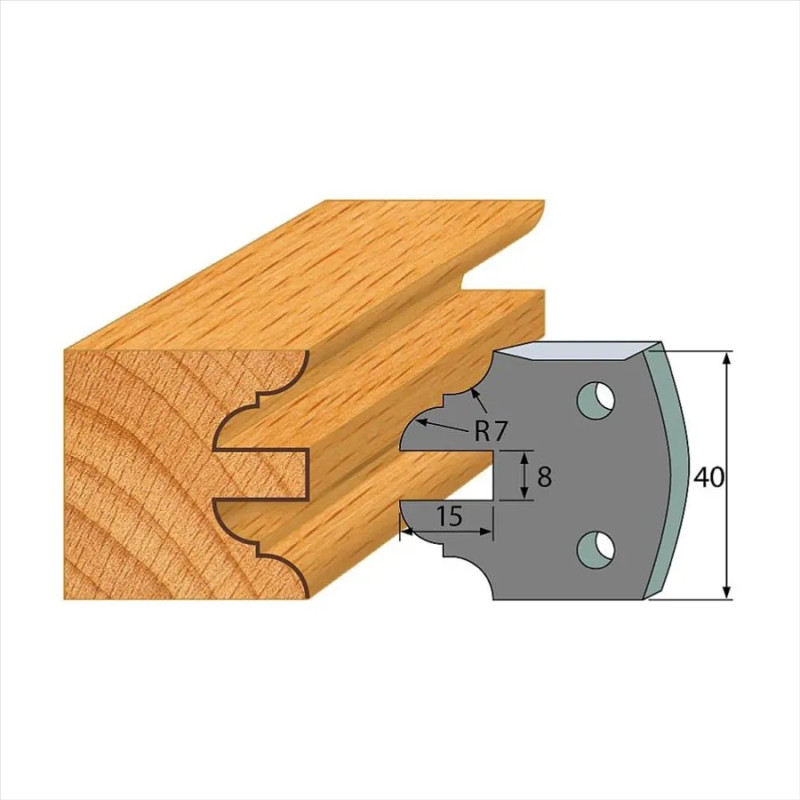 š:40x4mm, Pár omezovačů, profil 099, F027-099, IGM SP