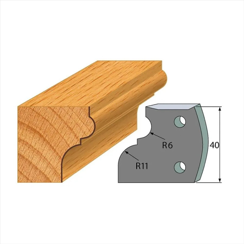 š:40x4mm, Pár omezovačů, profil 111, F027-111, IGM SP