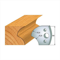 š:40x4mm, Pár nožů, profil...