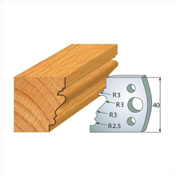 š:40x4mm, Pár nožů, profil...