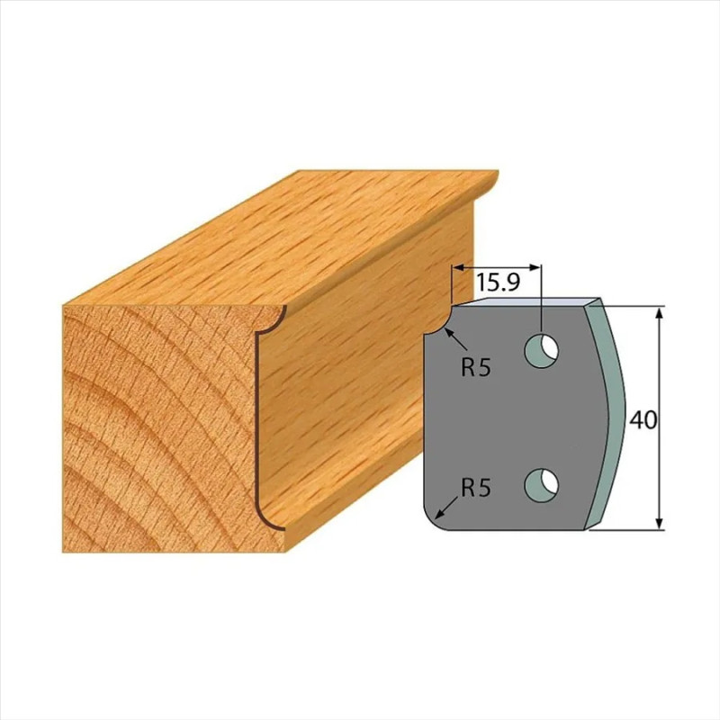 š:40x4mm, Pár omezovačů, profil 172, F027-172, IGM SP