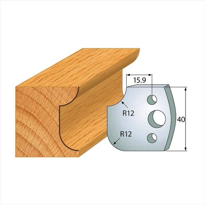 š:40x4mm, Pár nožů, profil 176, F026-176, IGM SP