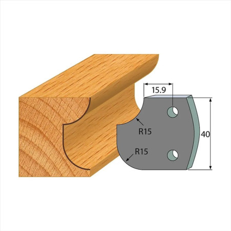 š:40x4mm, Pár omezovačů, profil 177, F027-177, IGM SP