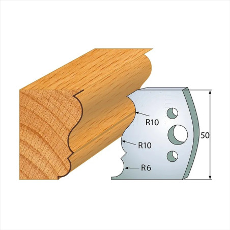 š:50x4mm, Pár nožů, profil 506, F026-506, IGM SP