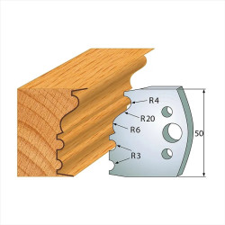 š:50x4mm, Pár nožů, profil...