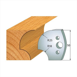 š:50x4mm, Pár nožů, profil...