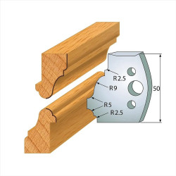 š:50x4mm, Pár nožů, profil...