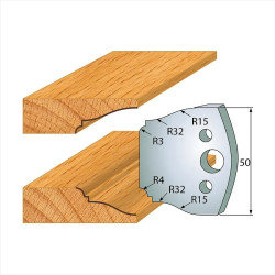 š:50x4mm, Pár nožů, profil 568, F026-568, IGM SP