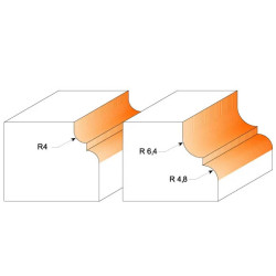 R:4-D:28,7x13mm,S:12mm, Profilová fréza s ložiskem, C94478711, CMT