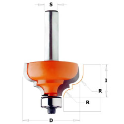 R:6,4-4,8-D:35x18,5mm,S:12mm, Profilová fréza s ložiskem, C94485011, CMT