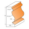 D:27x41mm,S:12mm, Multiprofilová fréza s ložiskem, C95590211, CMT